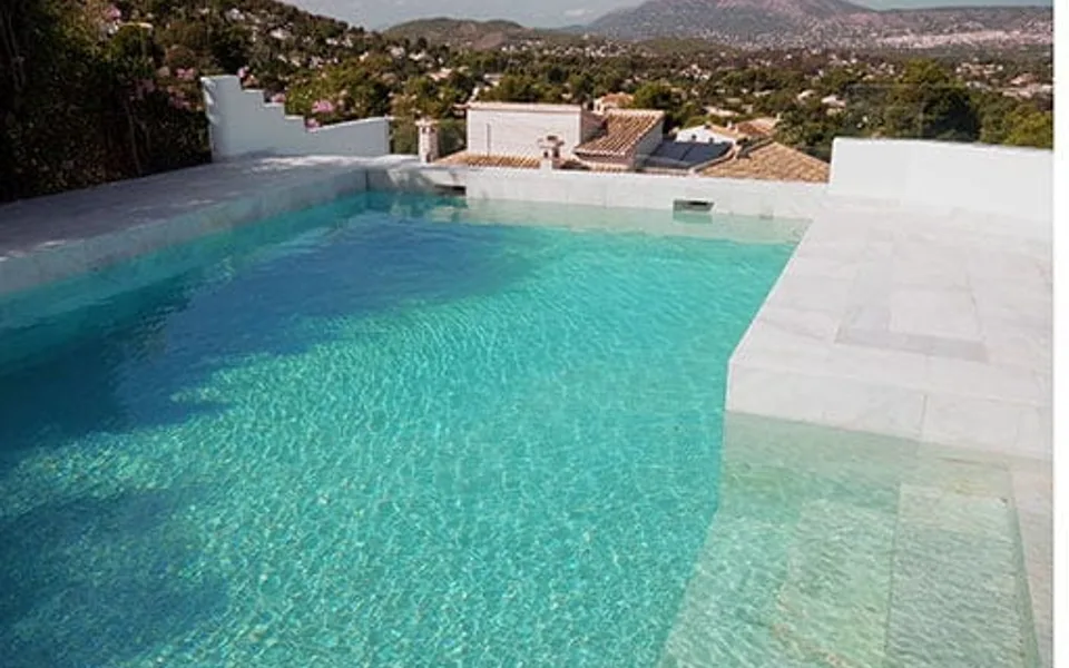 Construcción de piscina — después